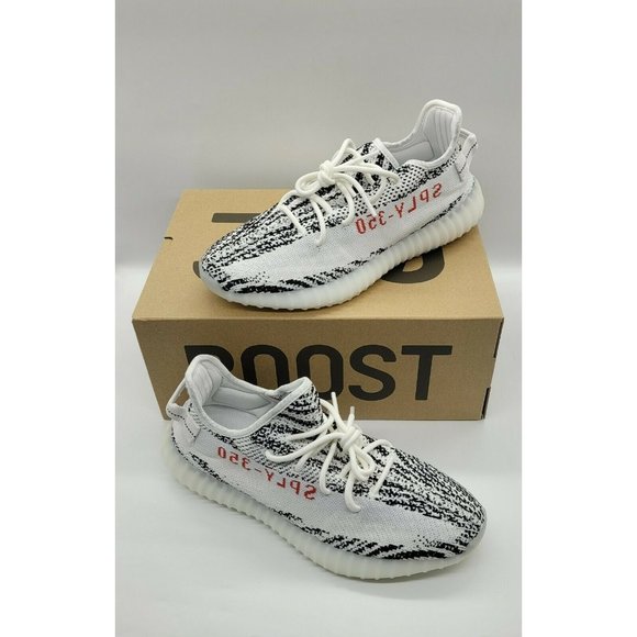 Adidas Yeezy Boost 350 V2 'Zebra' CP9654 - Picture 7 of 11